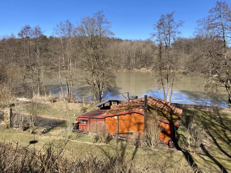 Infotafel 14 Windhainer Teich Wanderungen und Rundwege komoot