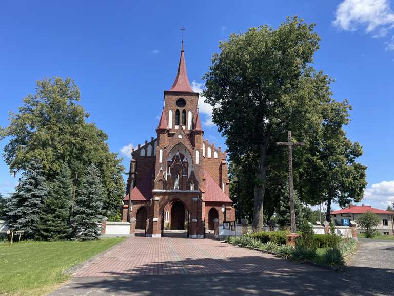 Parafia Przemienienia Pańskiego Malowa Góra Radtouren und Radwege