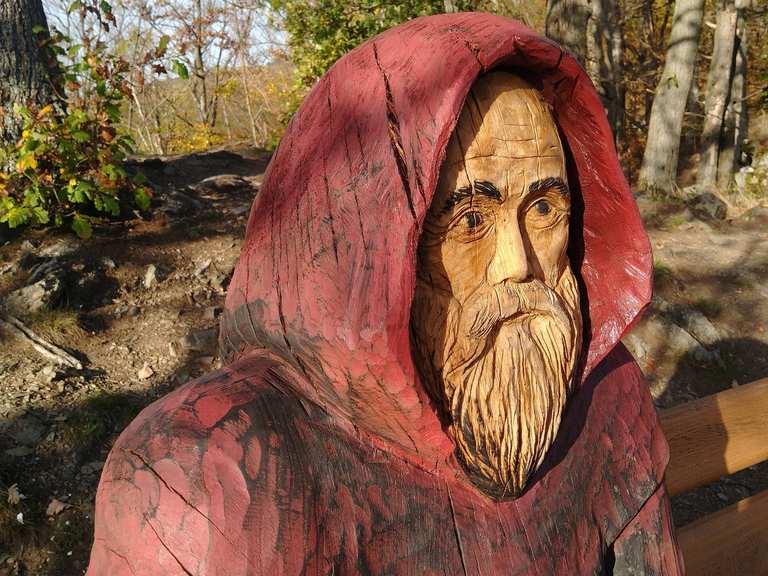 Der „Rote Mönch vom Landstein“ Wanderungen und Rundwege komoot