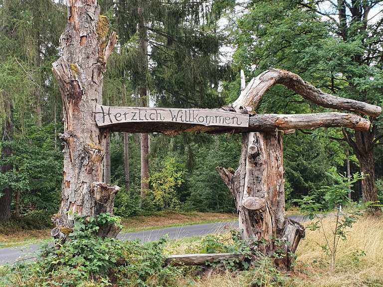 Mosborn, jüngste Siedlung im Spessart Radtouren und Radwege komoot