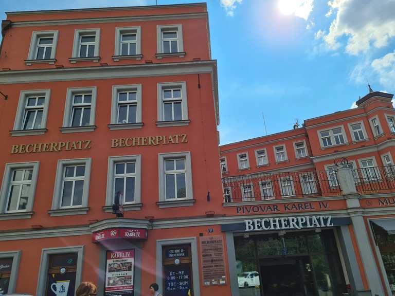Jan becher museum routes for walking and hiking komoot