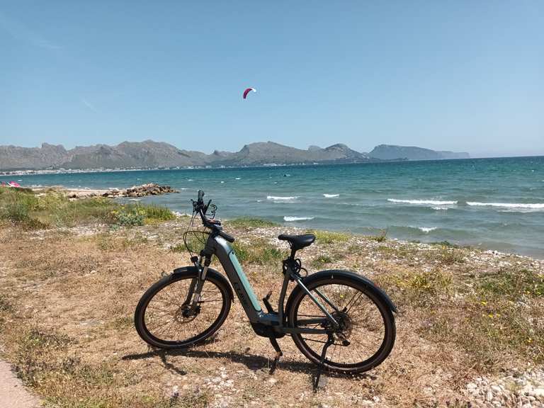 Bike lane from Port de Pollença to Alcúdia Cycle Routes and Map Komoot