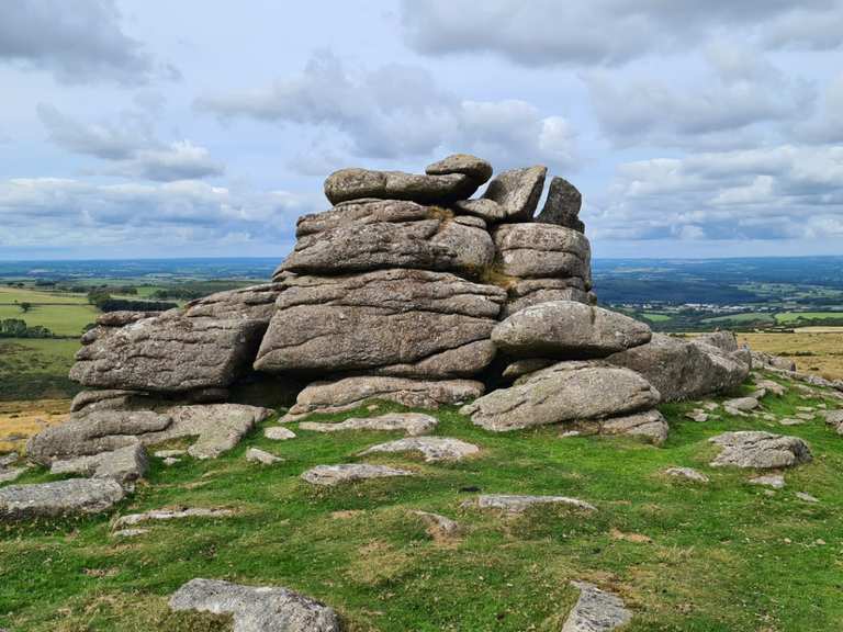 Oke Tor & Cosdon Beacon loop from Belstone — Dartmoor National Park ...