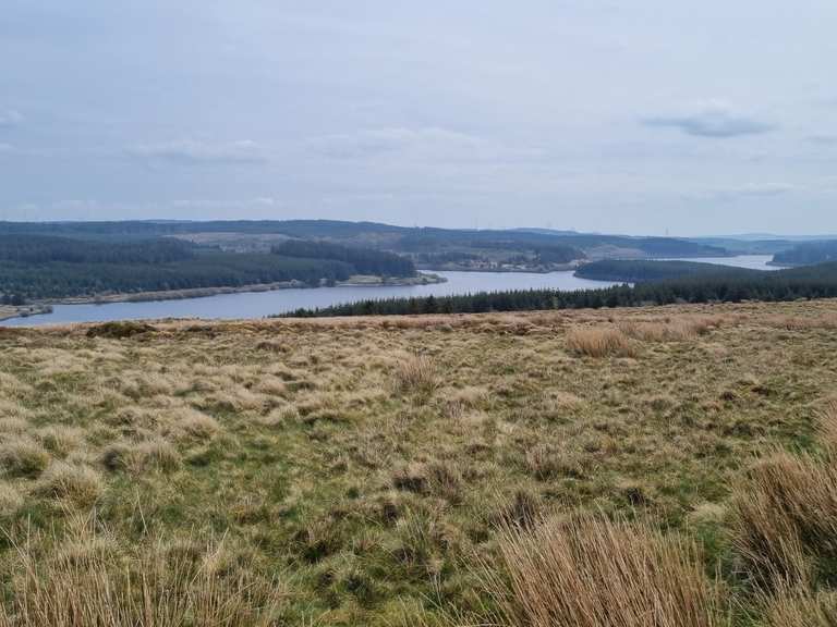 Alwen Reservoir views - Mountain Bike Trails & Tracks | Komoot