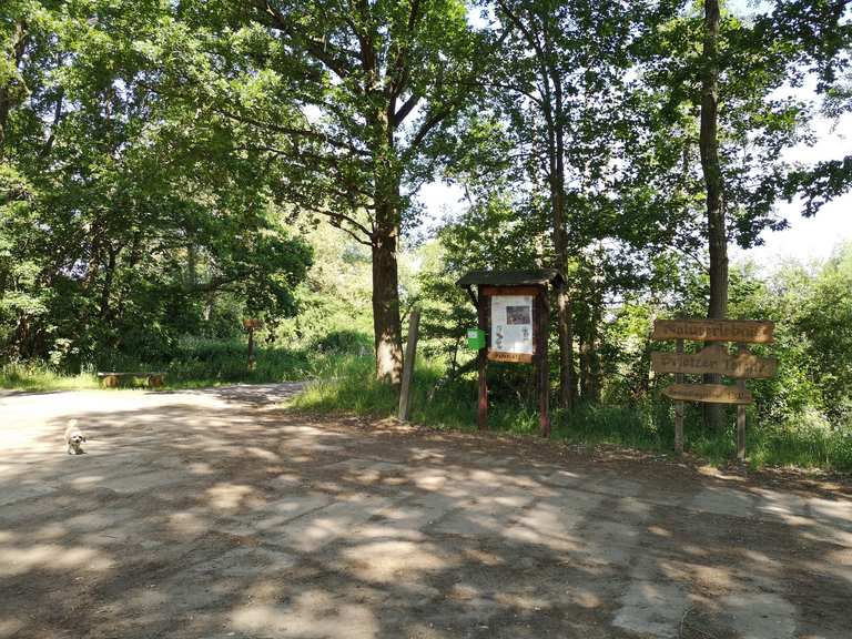 Brietzer Teiche, InfoTafel Wanderungen und Rundwege komoot