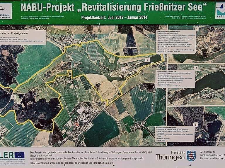 NSG Frießnitzer See Struthniederung // Frießnitz Rennradfahren und