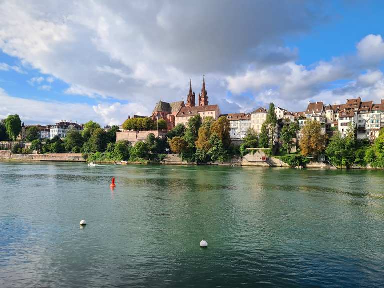 Rheinpromenade in Basel – Wander- & Radrouten | Komoot