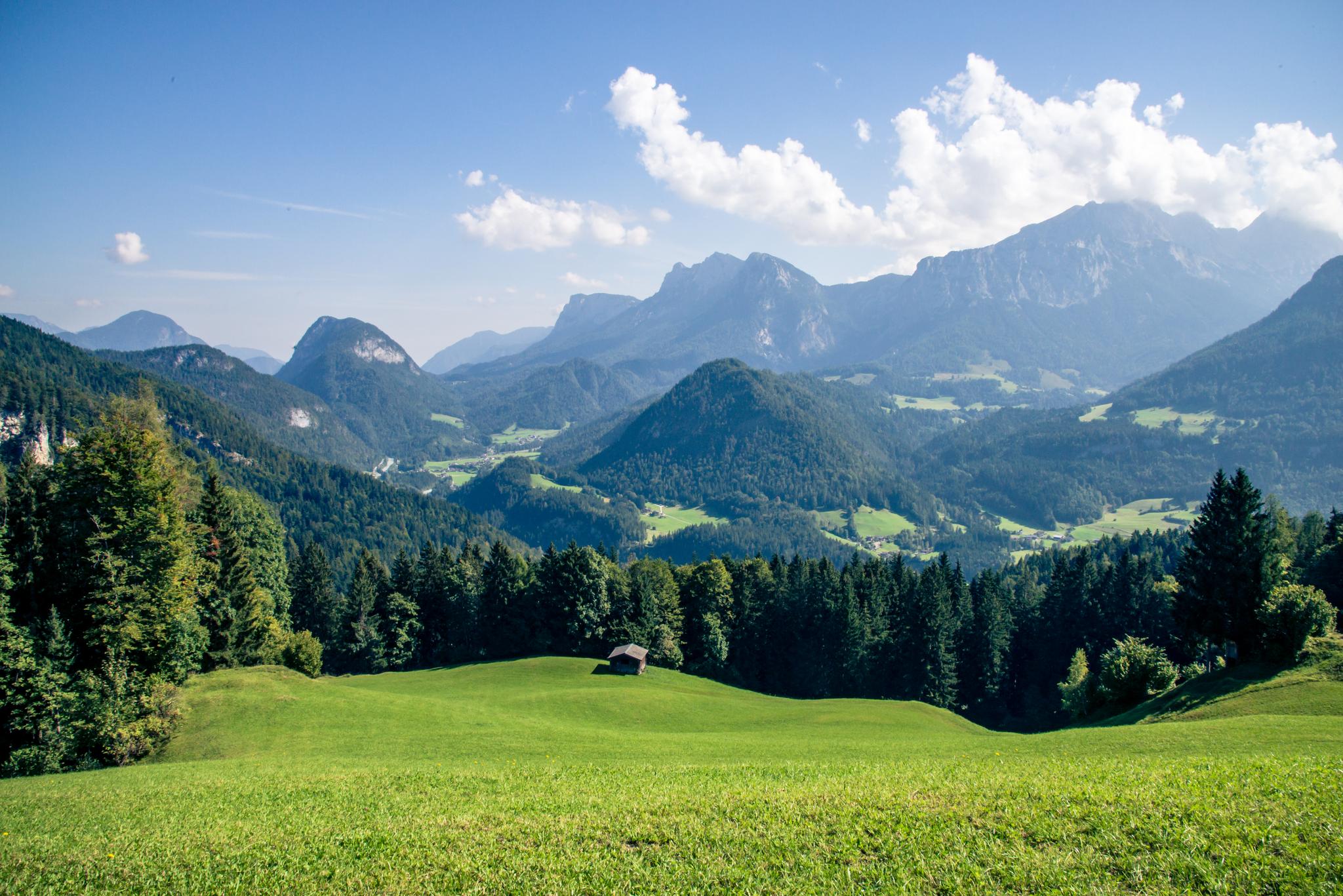 Ausblick Auf Die Steinberge – Loferer Alm/Almenwelt Lofer Runde Von ...