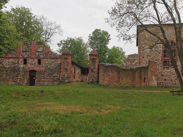 Wasserburg Gerswalde Burgruine Gerswalde Runde von Gerswalde