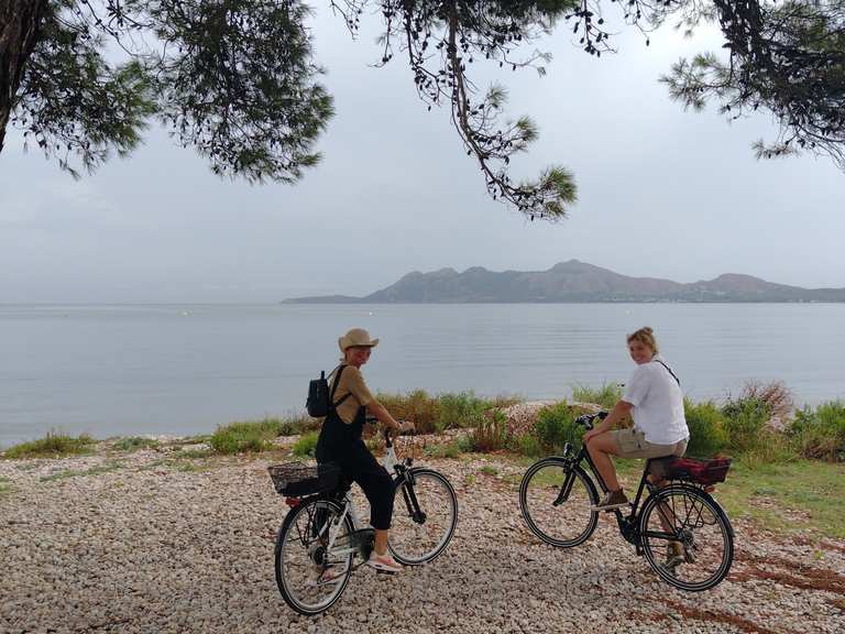 Bike lane from Port de Pollença to Alcúdia Cycle Routes and Map Komoot