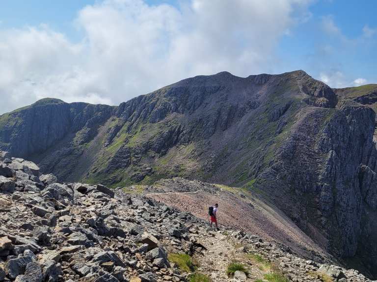 Bidean nam Bian and Stop Coire Sgreamhach loop — Glencoe National ...