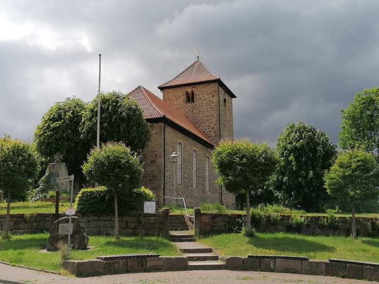 Kirche Bühren Wanderungen und Rundwege komoot