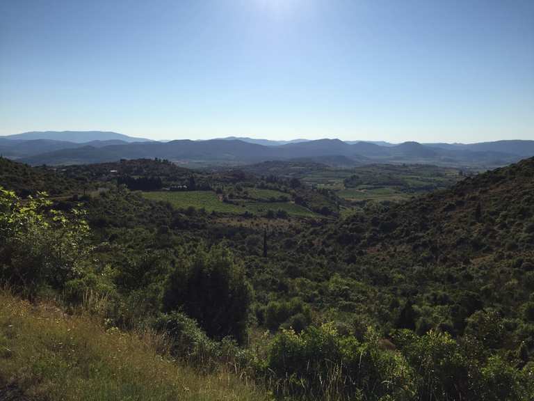 Col de Pereille et col du Souil depuis Durban-Corbières en boucle au ...