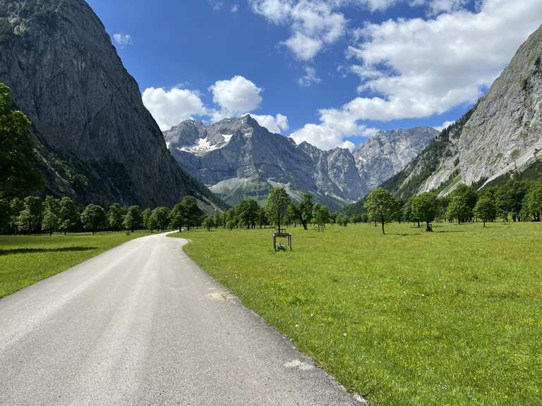 Großer Ahornboden – Mautstraße in die Eng Runde von Eng | Rennrad-Tour ...