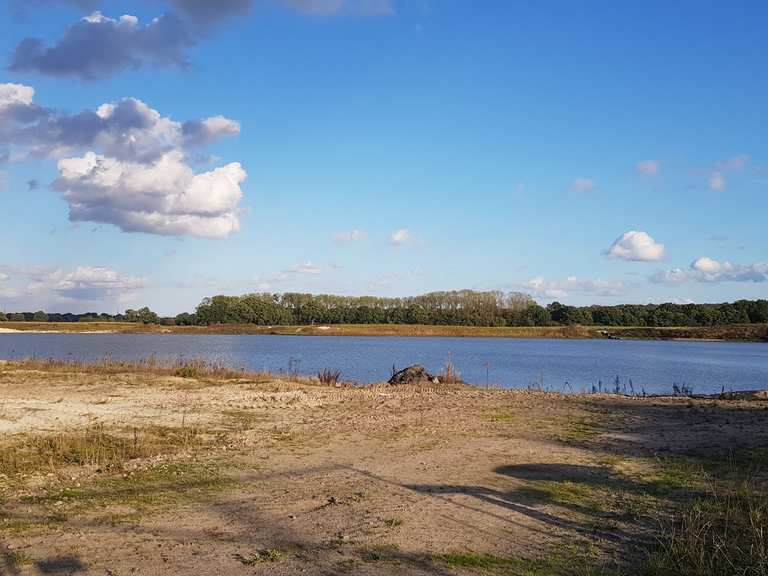 Kiesgrube für die A26 Wanderungen und Rundwege komoot