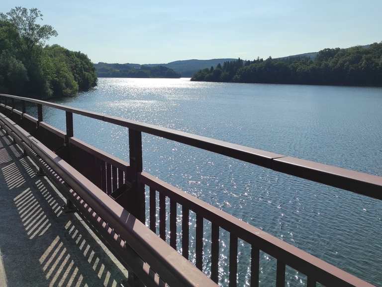 Tour du lac de la Raviège Parc Naturel du HautLanguedoc rit Komoot
