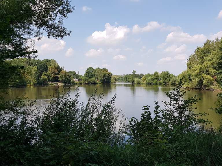 AaseePark Ibbenbüren fietsroutes en kaart Komoot