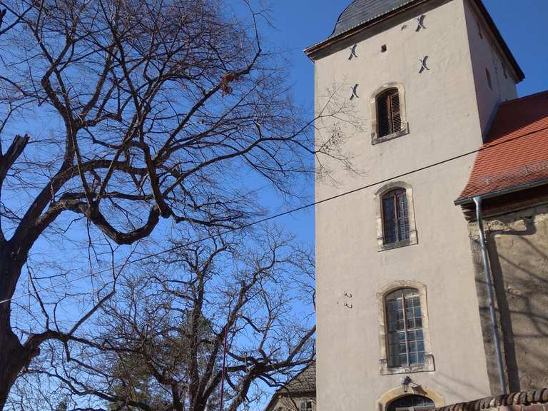 Dorfkirche Muschwitz Wanderungen und Rundwege komoot
