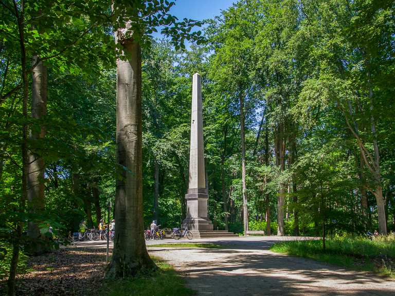Brasschaat Park Obelisk Radtouren und Radwege komoot