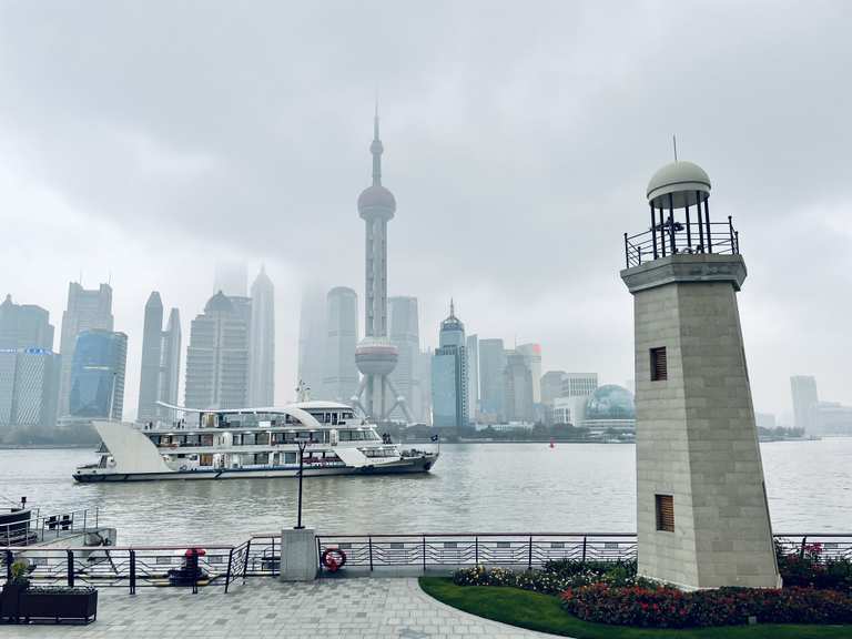 North Bund Riverside Green Space – Hikes & How to Get There | Komoot