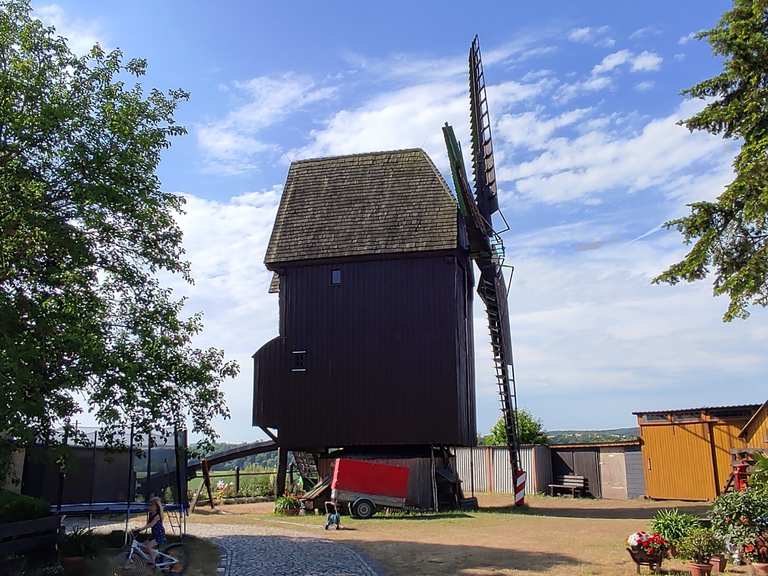 Bockwindmühle Schellsitz Radtouren und Radwege komoot