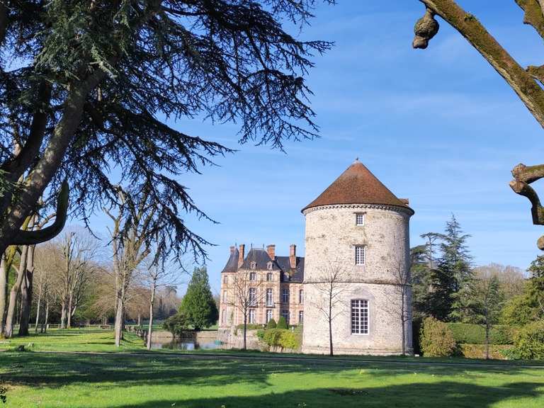 Château de La Houssaye Routes for Walking and Hiking | Komoot