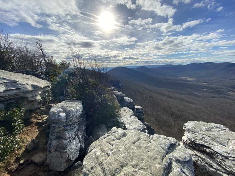 Big Schloss via Mill Mountain Trail — Wardensville Wildlife Management Area Caminata Komoot