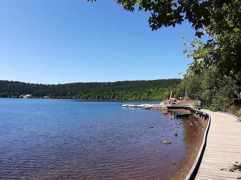 Mont Recours depuis le Lac du Bouchet randonnée depuis le parking de