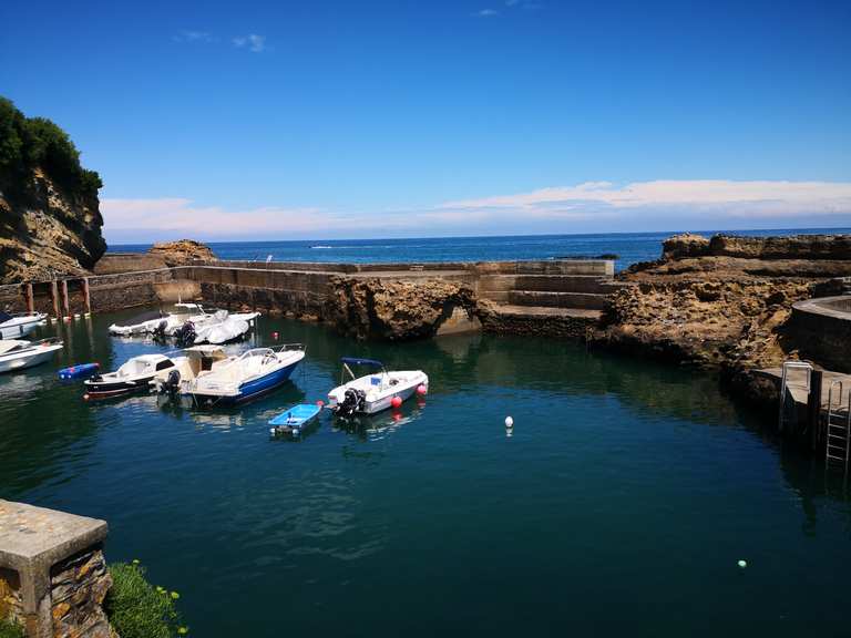 Port des Pêcheurs vue SainteEugénie au Plateau de l'Atalaye