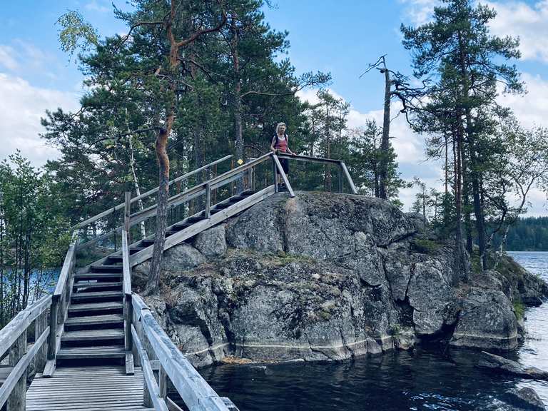 Barbecue and Picnic Area on Rocky Island, Lake Pukala – Hikes & How to ...