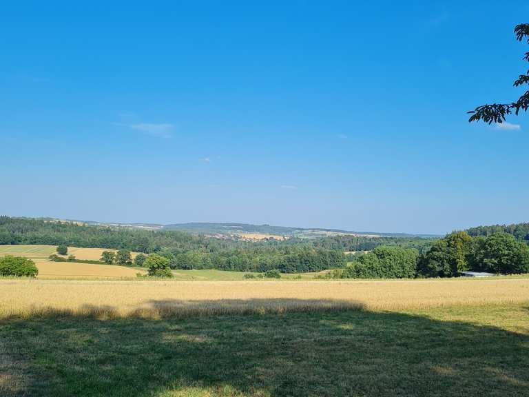 Aussicht auf Mühlhausen und Heimsheim im Hintergrund: Wanderungen und ...