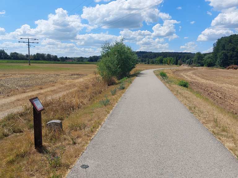 Historischer Kilometerstein Radtouren und Radwege komoot