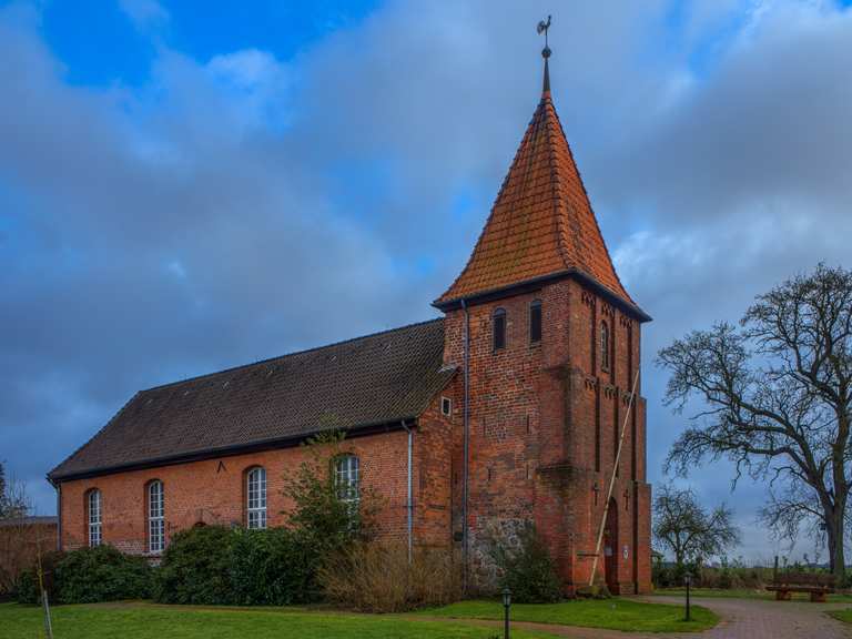 Reinstorf: St. Vitus-kirche - Cycle Routes And Map 