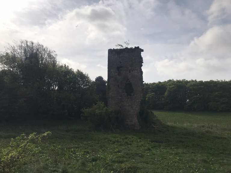 Balwearie Castle home if the wizard of the north.: Mountainbike-Touren ...