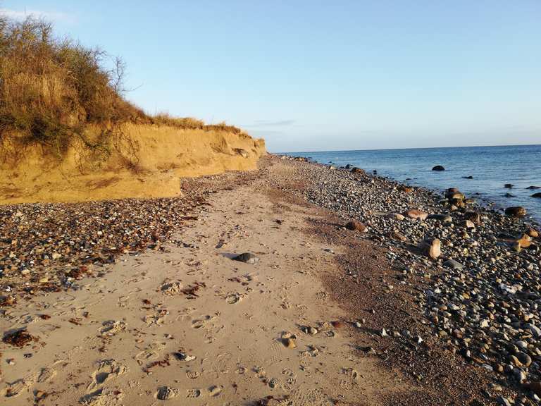 Steilküste Schönhagen Wanderungen und Rundwege komoot