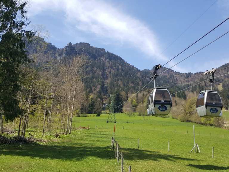 Brauneck Bergbahn Talstation Routes for Walking and Hiking