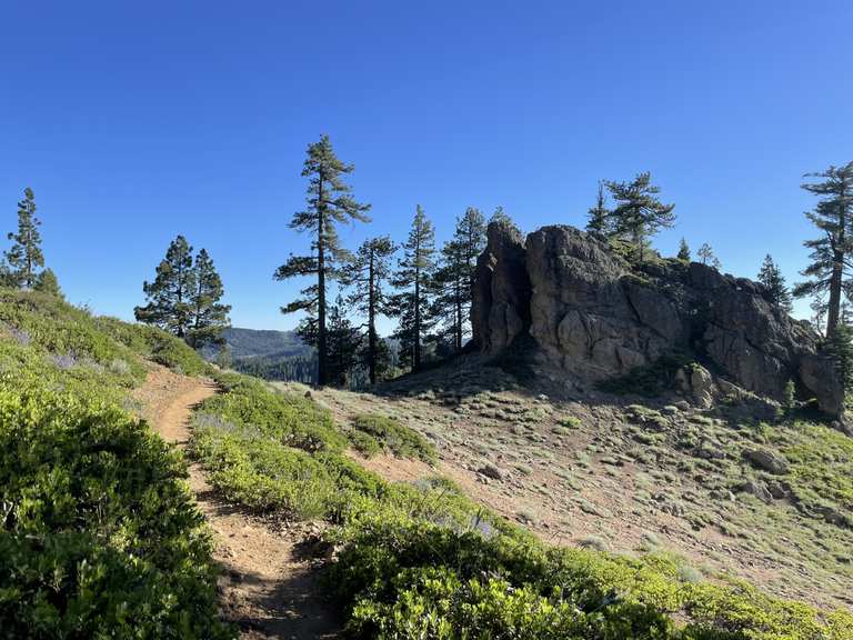 Humboldt Peak Trailhead zu Volcanic Rock Columns — Pacific Crest Trail ...