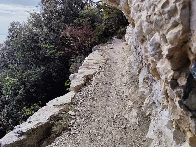 Madonna di Montecastello Monte Cas Runde von Tignale Wanderung Komoot