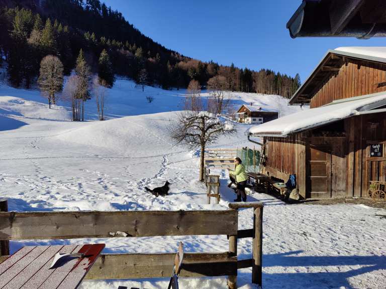 Ausblick ins Trettachtal – An der Trettach Runde von Oberstdorf