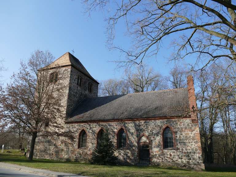 Dorfkirche Batzlow Radtouren und Radwege komoot
