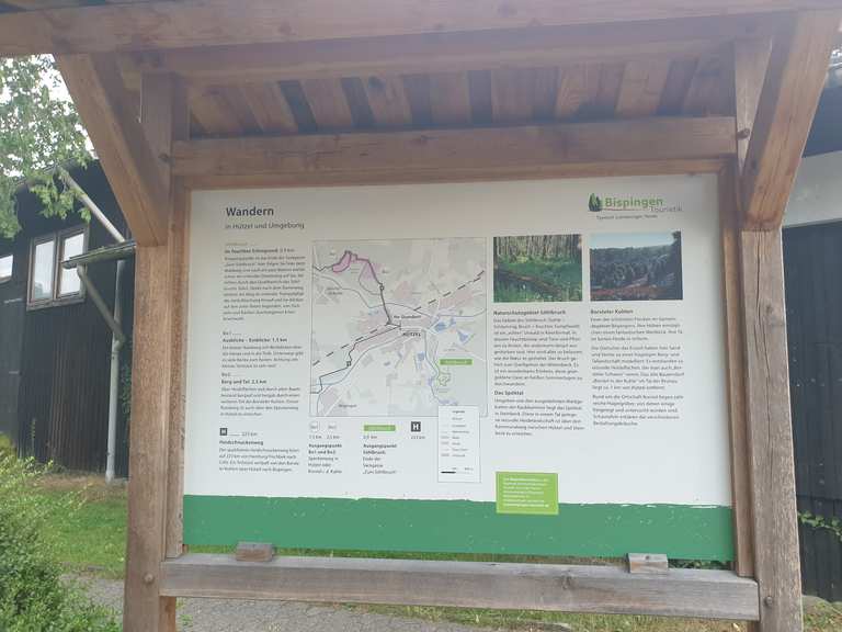 Bispingen, Borsteler Schweiz Brücke über die Brunau Runde von Hützel