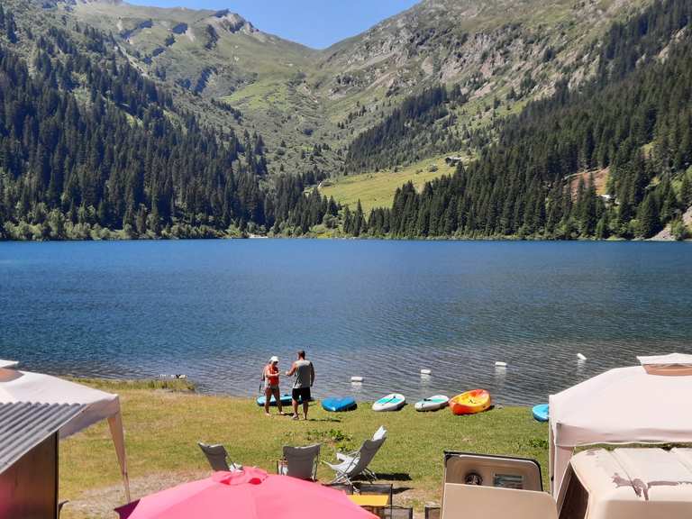 Base Nautique Lac de SaintGuérin Circuit à partir de Beaufort randonnée pédestre Komoot
