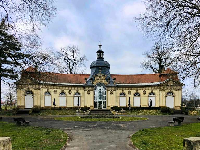Von SeckendorffPark mit Orangerie in Meuselwitz Radtouren und