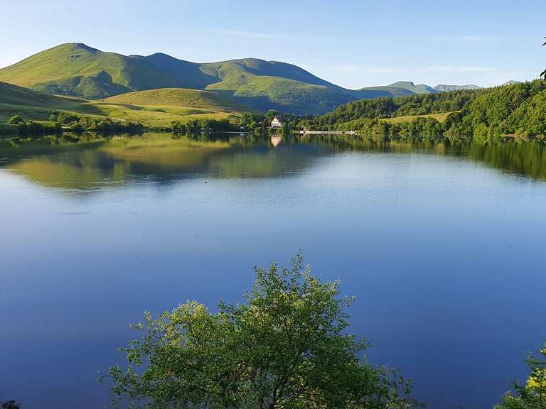 Le plateau du Guéry boucle au départ du lac Parc naturel régional des Volcans d'Auvergne
