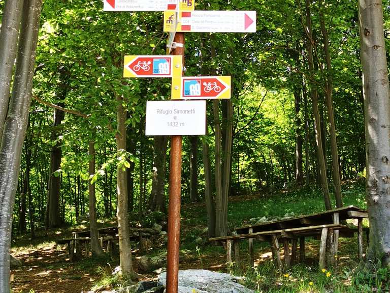 Monte Alpet Rifugio Navonera Runde von San di Roburent MountainbikeTour Komoot