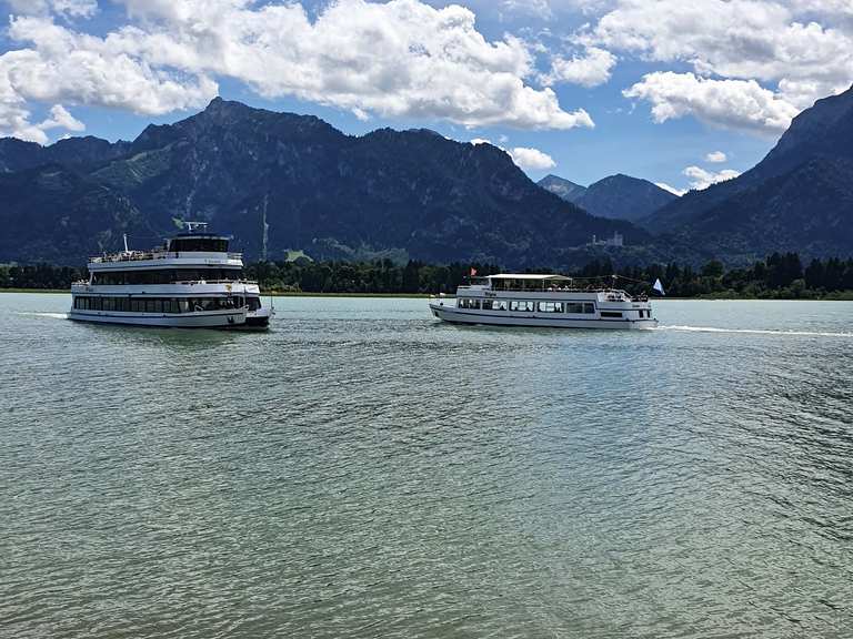View of Lake Forggensee Near Füssen - Cycle Routes and Map | Komoot