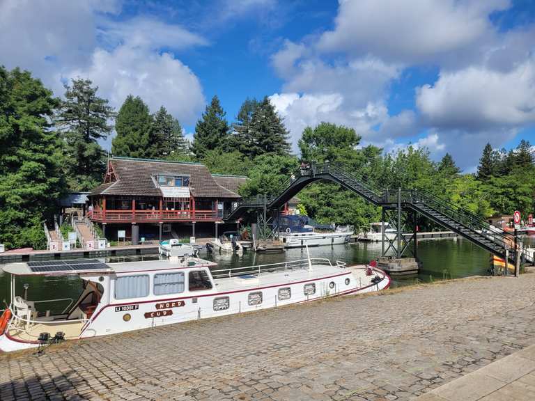Pont de la Motte Rouge Les Machines de Nantes Circuit à partir de
