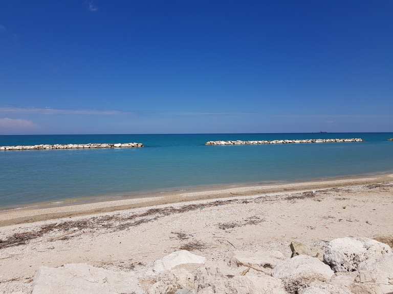 Da Senigallia al Castello di Rocca Priora lungo la Ciclovia Adriatica