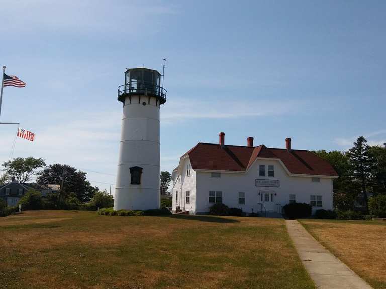 Chatham loop from Barnstable via the Cape Cod Rail Trail and Old Colony ...