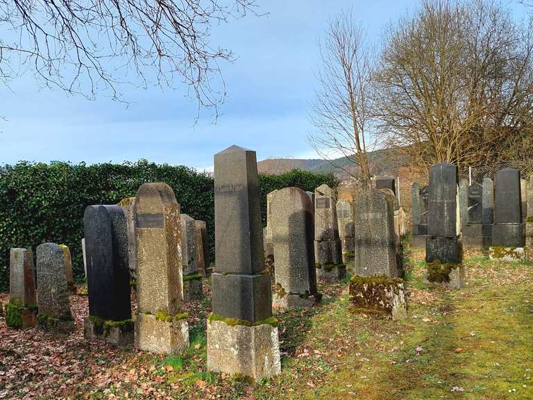 Jüdischer Friedhof Höchst Wanderungen und Rundwege komoot